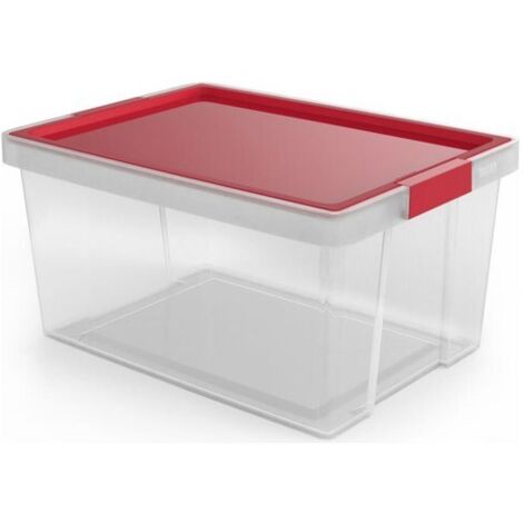 Tatay Caja almacenamiento multiusos New 35 Lt Rojo