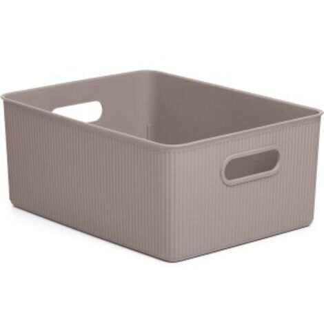 Tatay Cesta organizadora L 15L Baobab Taupe
