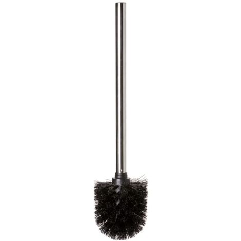 TATAY Spazzolone Bagno WC  Scopino Bagno WC Senza Supporto con Manico in Acciaio Inox  Pulizia Igienica e Completa  Raggiunge Ogni Angolo  8 x 8 x 35 cm - Bianco