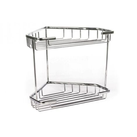 TATAY tatay cestillo inox rinconera 2 alturas 175x175x265 6606100