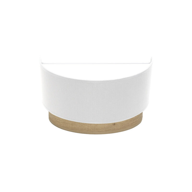Fabrilamp - Wandleuchte tatiana 1xe27 weiß-licht holz 17x30x15 cm