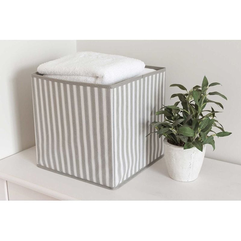 Key - cube de rangement pliable en tissu - organisateur design compact - 28 x 28 x 28 cm - Tatkraft