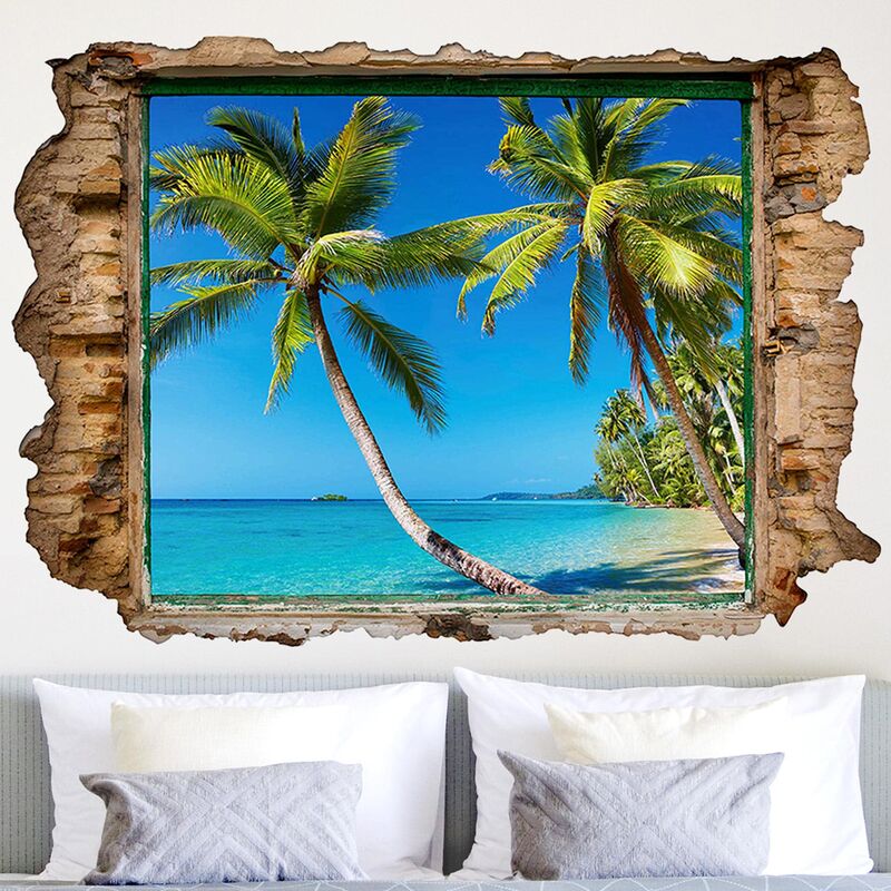 

Bilderwelten - Tatuaje de pared - 3D - Beach Of Thailand - Apaisado 2:3 Dimensión LxA: 30cm x 45cm