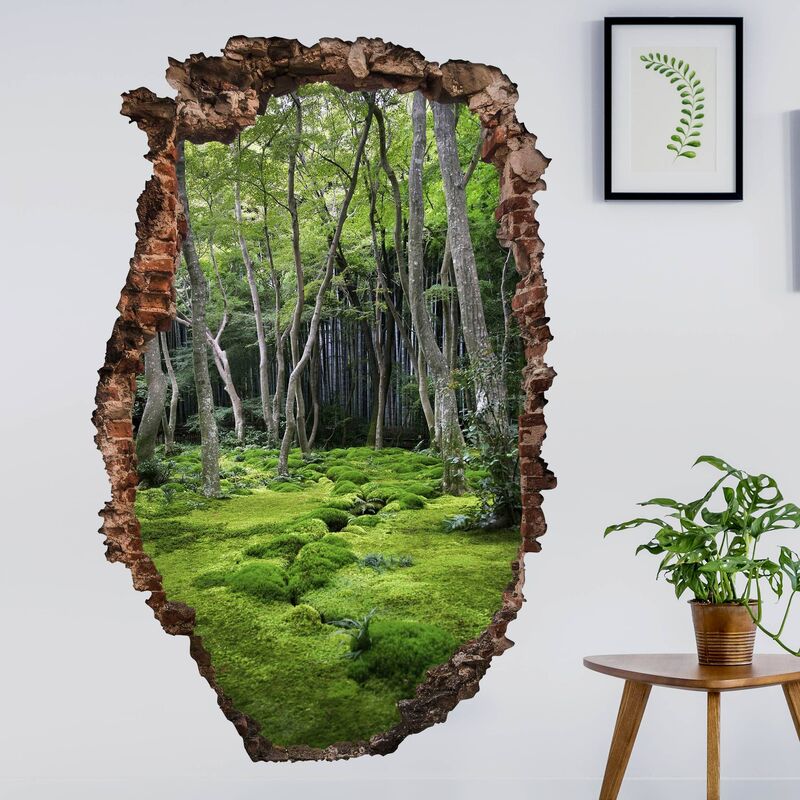 

Bilderwelten - Tatuaje de pared - 3D - Growing Trees - Alto 3:2 Dimensión LxA: 60cm x 40cm
