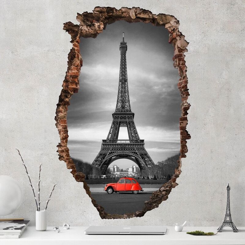 

Bilderwelten - Tatuaje de pared - 3D - Spot On Paris - Alto 3:2 Dimensión LxA: 120cm x 80cm