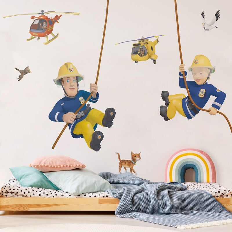 

Tatuaje de pared - Fireman Sam - Save You Dimensión LxA: 60cm x 60cm