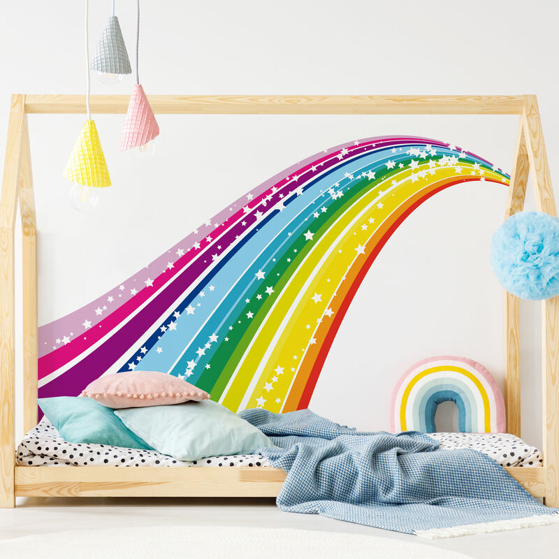 

Bilderwelten - Tatuaje de pared - No.620 Rainbow Dimensión LxA: 75cm x 127cm