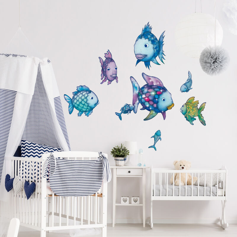 

Tatuaje de pared - The Rainbow Fish - Underwater Paradise Sticker Set Dimensión LxA: 70cm x 140cm