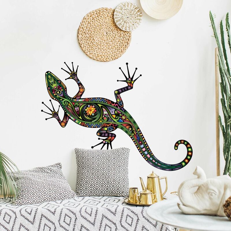 

Bilderwelten - Tatuaje de pared - no.652 Gecko Pattern Dimensión LxA: 15cm x 22cm