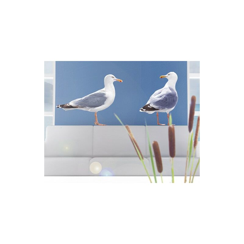 

Bilderwelten - Tatuaje de pared - no.YK4 Gulls Set Dimensión LxA: 23cm x 40cm