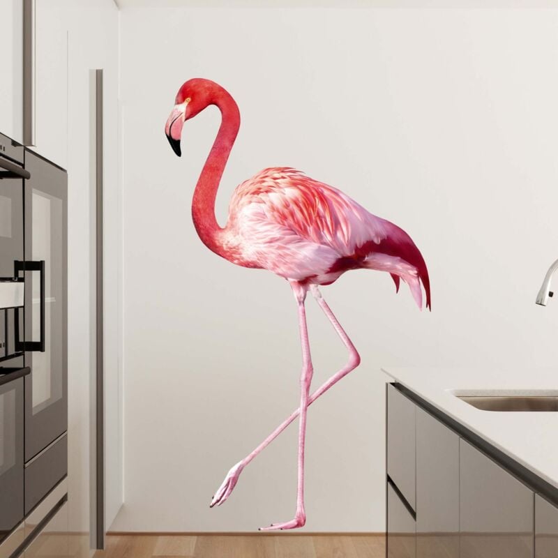 

Bilderwelten - Tatuaje de pared - no.YK21 Pink Flamingo Dimensión LxA: 84cm x 50cm