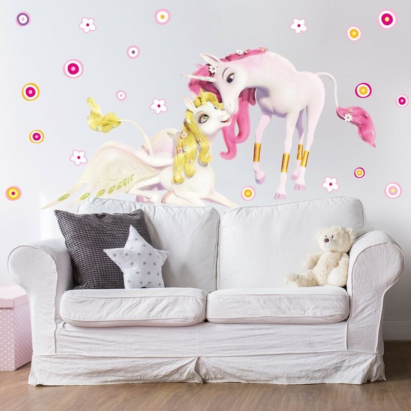

Bilderwelten - Tatuaje de pared - Mia and Me - Unicorns Onchao and Lyria Dimensión LxA: 72cm x 140cm