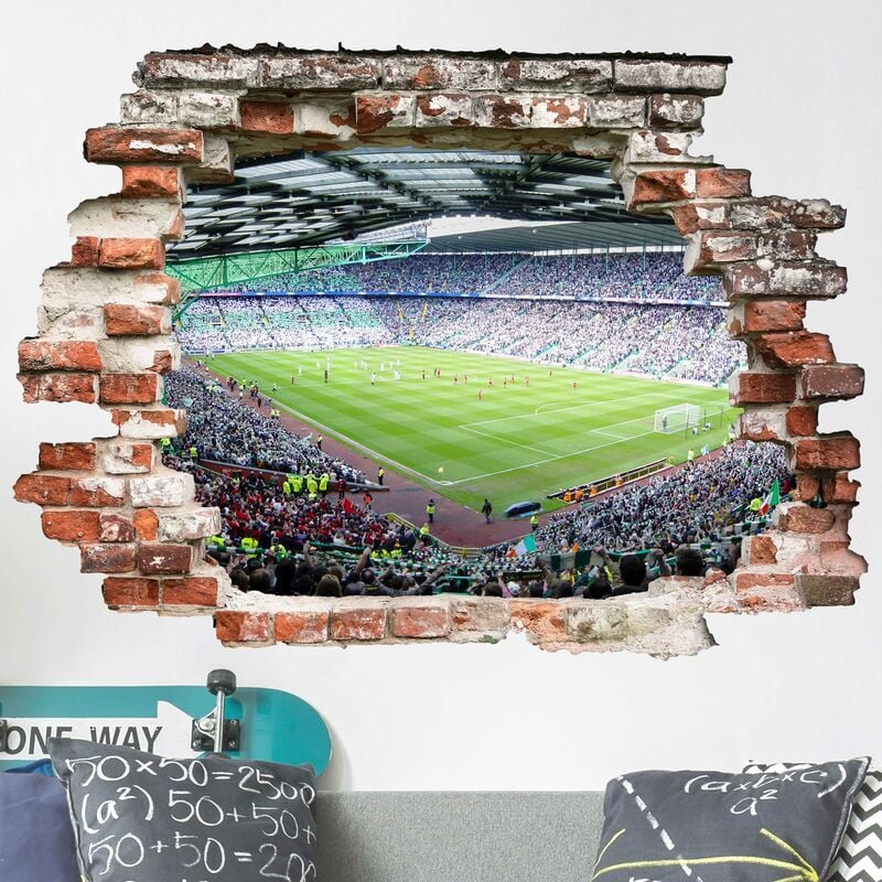 

Bilderwelten - Tatuaje de pared - 3D - Football Stadium - Apaisado 3:4 Dimensión LxA: 30cm x 40cm