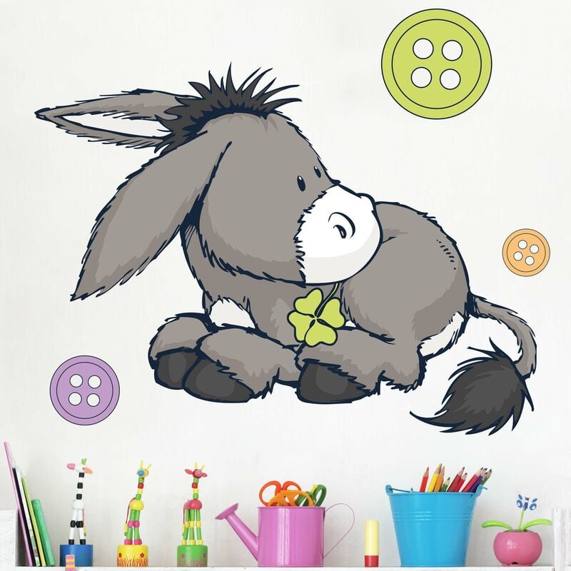 

Bilderwelten - Tatuaje de pared - NICI curious donkey Dimensión LxA: 90cm x 120cm