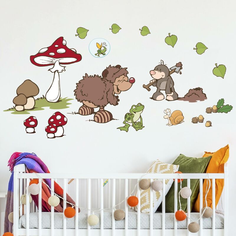 

Bilderwelten - Tatuaje de pared - NICI Forest Friends Dimensión LxA: 60cm x 120cm