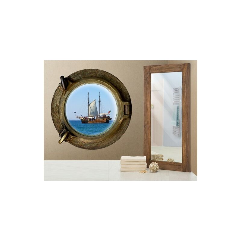 

Bilderwelten - Tatuaje de pared - no.654 Pirate In Sight Dimensión LxA: 45cm x 45cm