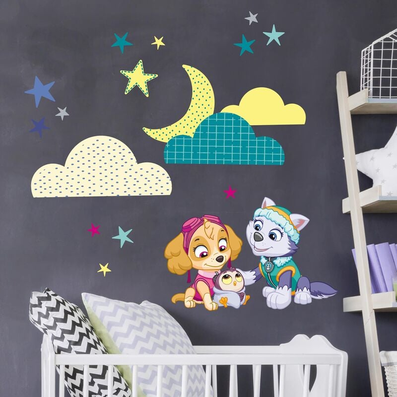 

Bilderwelten - Tatuaje de pared - Paw Patrol - Bedtime Dimensión LxA: 40cm x 60cm