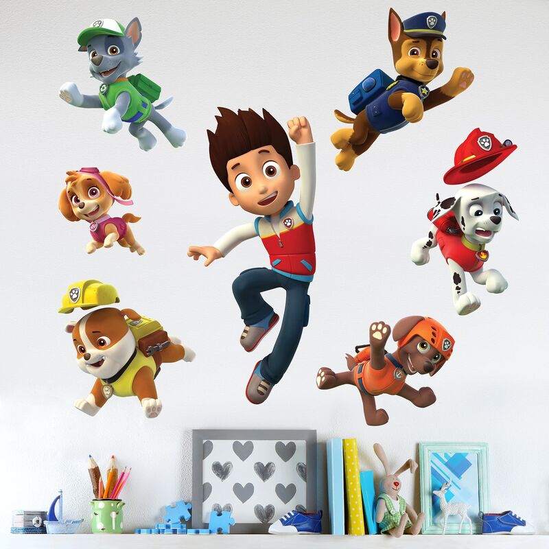 

Bilderwelten - Tatuaje de pared - Paw Patrol - On Mission With Ryder Dimensión LxA: 100cm x 150cm