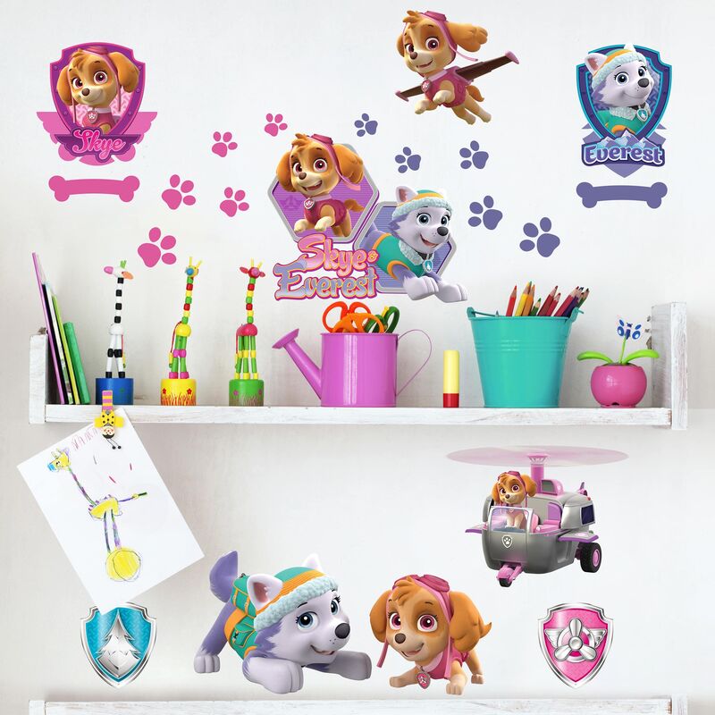 

Bilderwelten - Tatuaje de pared - Paw Patrol - Skye And Everest Dimensión LxA: 100cm x 150cm