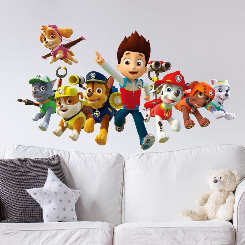 

Bilderwelten - Tatuaje de pared - Paw Patrol - Use With Ryder Dimensión LxA: 50cm x 100cm