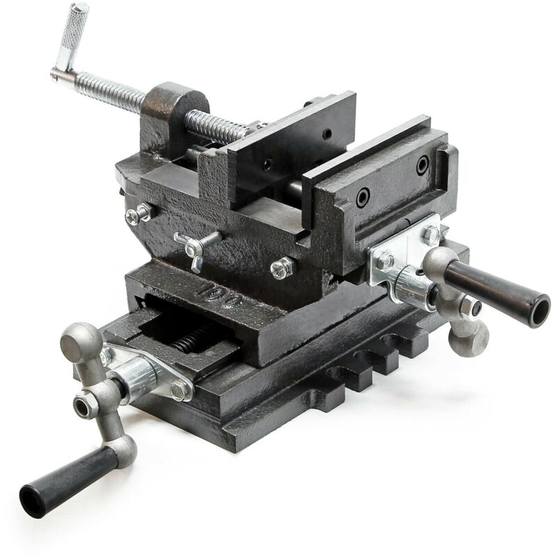 Tau de machine 2 axes 100 mm étau table croisée table de fraisage ou bien établi