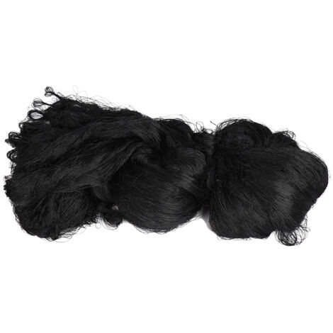 Taubenschutznetz – 50 x 100 Fuß (ca. 15 x 30 m), schwarzes Nylon – Schutz für Garten und Obstplantage mit feinmaschiger 2 x 2 cm Maschenweite