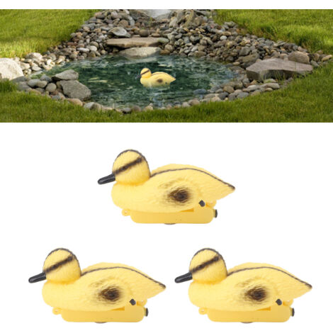 [Taucherrohr] [3 Stück] Kleine bunte dekorative Schwimmenten
