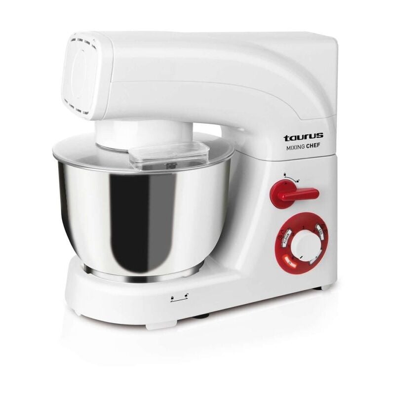 Taurus - Mixeur blender mixing chef - 1200w - 2 programmes - 6 vitesses - turbo - bol en acier inoxydable 5.5 litres - 3 accessoires