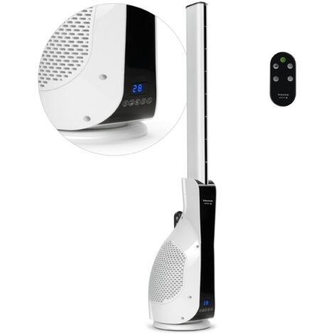 Taurus, Babel Invisible, Ventilatore a torre, reversibile, Bianco e nero