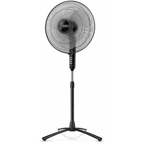 Taurus Bergen 16C Ventilatore a Piantana, 45 W, Plastic, Nero