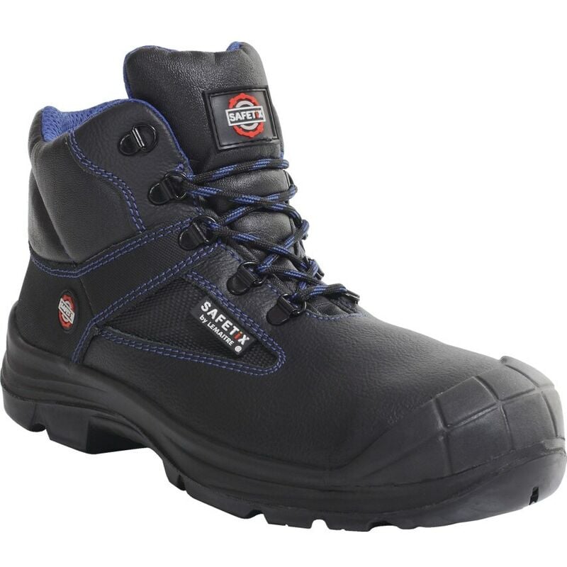 Safetix PB228C Tauus Black Safety Boots - Size 12 - Black