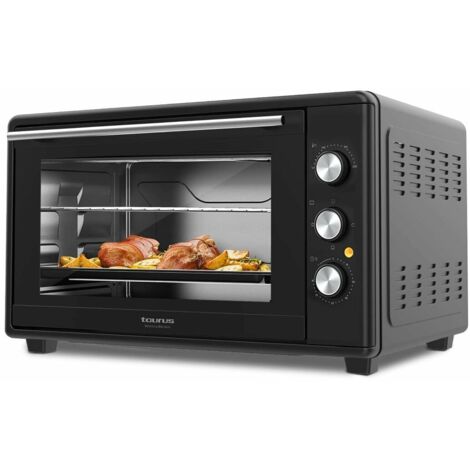 Taurus - Forno Elettrico Horizon 30  1500W  30L  5 Modalità di Cottura  Timer 90 Minuti  Funzione Convezione e Gratinatura  Accessori Inclusi  Porta a Doppio Vetro