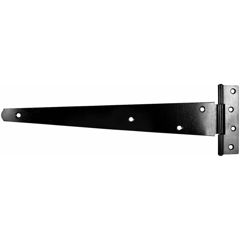 Taurus Medium Tee Hinge Pair 400mm (16") Epoxy Black (Pair)