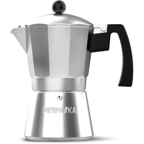 Taurus Minimoka 12 Cafetière à moka Argent