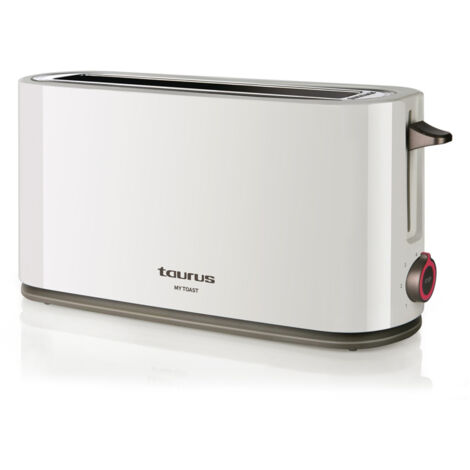 Taurus My Toast Tostapane a Fessura Lunga e Extra Larga 1000W
