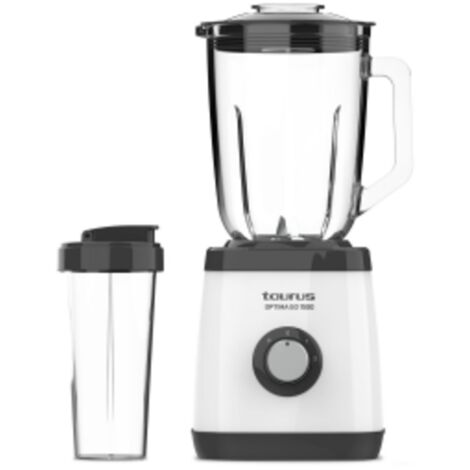 Taurus OPTIMA GO 1500 - Batidora De Vaso 1500 W Cristal