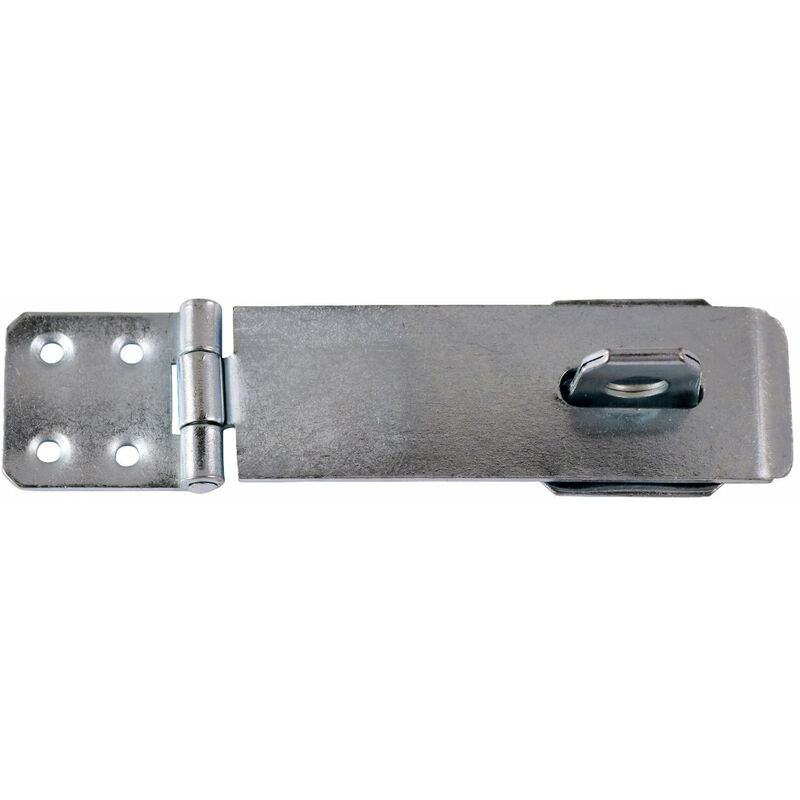 Taurus Safety Pattern Hasp and Staple 125mm (4') Zinc Plated (1 Pack)