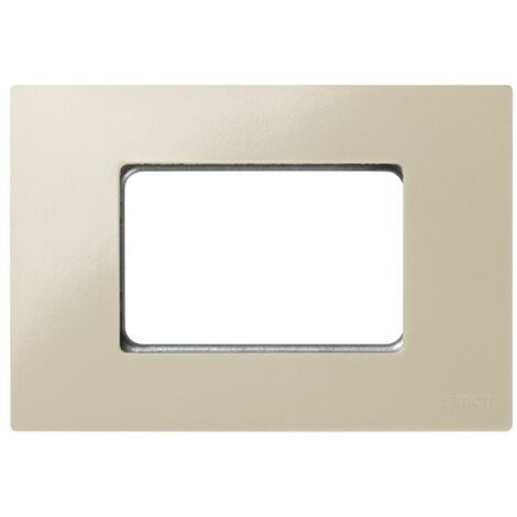 Tavola americana avorio 3 moduli stretti SIMON 27 PLAY 2700613-031