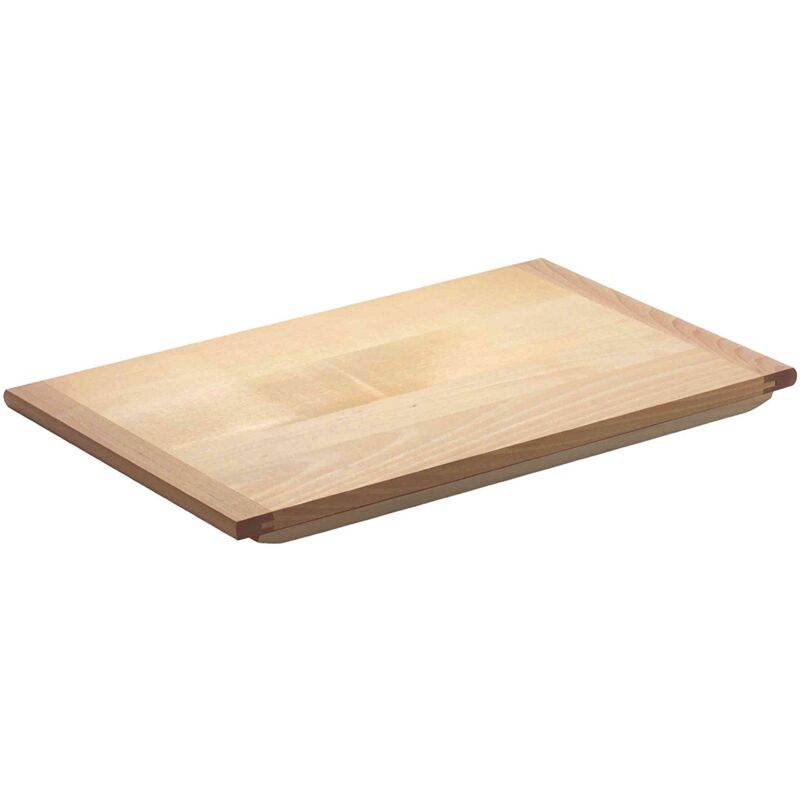 BLOCCA PORTA DI LEGNO CON DOPPIA TORICA BIANCO