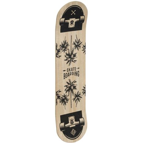 Tavola da skateboard deven 80x20cm nero - Atmosphera créateur d'intérieur