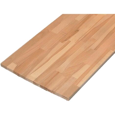 LISTELLO FAGGIO NATURALE CRUDO PIALLATO 4 LATI MM.30X150X3000