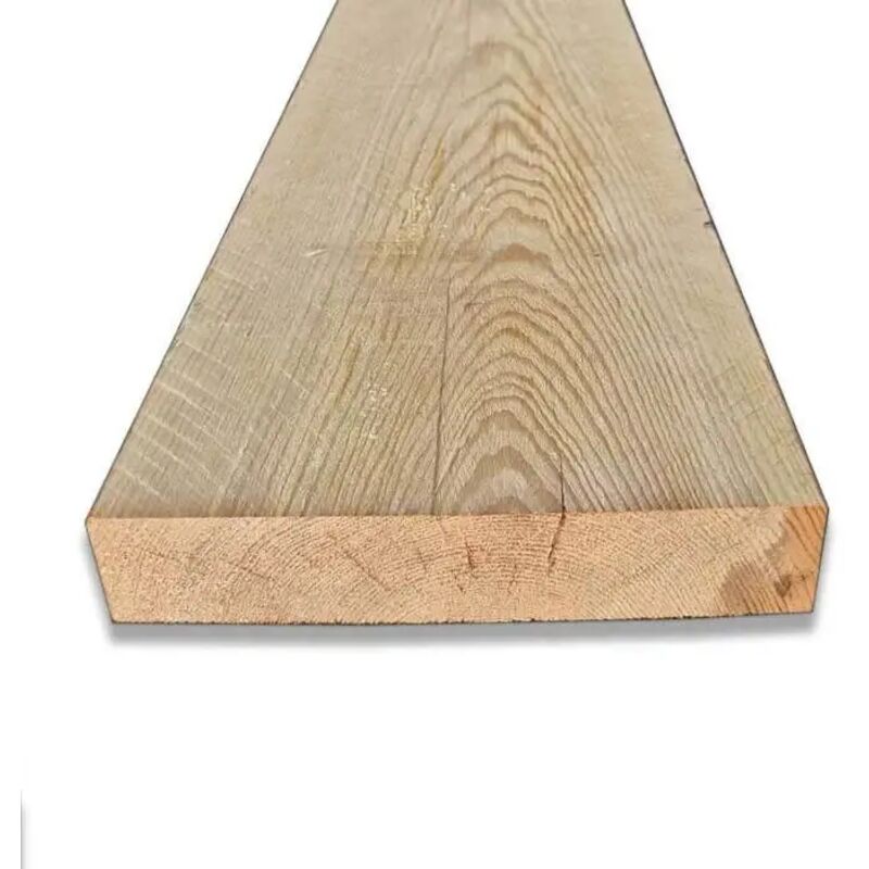 Tavola In Legno Di Pino Grezzo Finlandese Da 50 Cm, Sezione 20x3,2 Cm