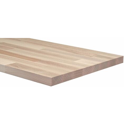 Tavola in legno lamellare faggio mm 40 x 600 x 4500 mm mensola ripiano