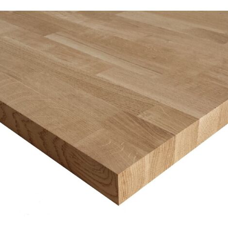 Tavola in legno lamellare rovere mm 20 x 600 x 3000 mensola ripiano