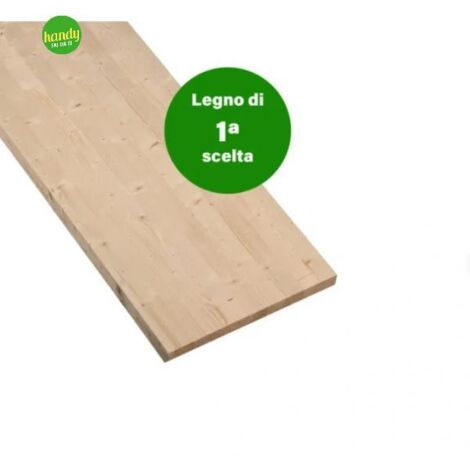 Tavola Lamellare Uno Legno cm 100x20x1,4