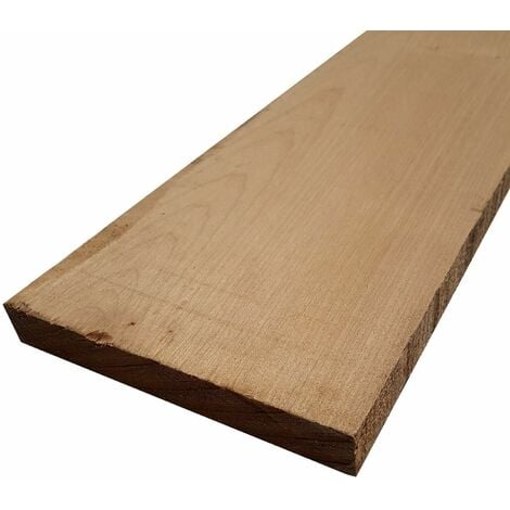 Onlywood Tavola legno grezzo con corteccia Spessore 30 mm- 1200 x 350-400  mm - Legno Abete