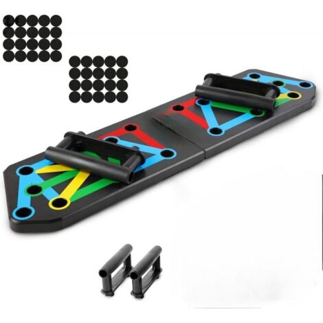 TAVOLA PUSH UP PER FLESSIONI PETTORALI SPALLE E DORSALI FITNESS E BODY BUILDING