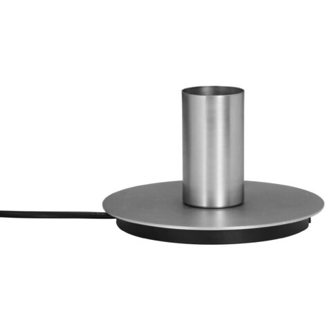 TAVOLA - Support de Lpe E27 à poser, métal nickel, Lpe non incl.