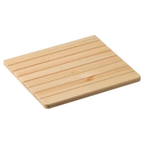 TAVOLETTA STRIZZATOIO IN PINO VERNICIATO PER LAVATOIO cm L 53,5 x P 28 x H 1,2