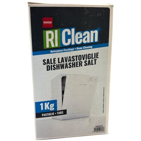 TAVOLETTE SALE LAVASTOVIGLIE PULIZIA DISINCROSTANTE SODIO CONFEZIONE 1 KG